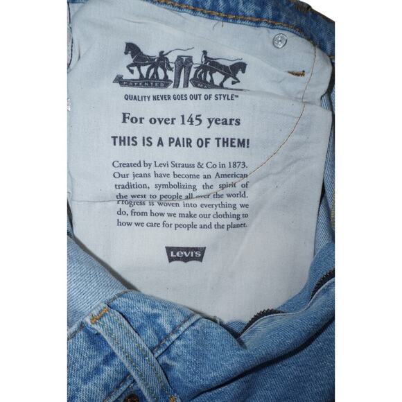 Levi’s 511 Slim Fit Distressed Ripped Jeans Men’s 36x30 Light Wash Denim - Picture 5 of 7